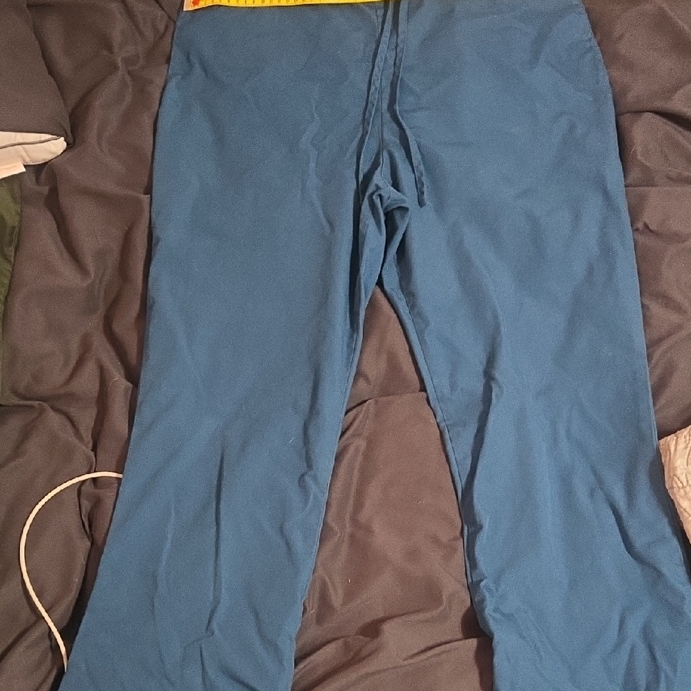 Cherokee Carribean Blue Scrubs Drawstring Waste